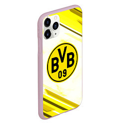 Чехол iPhone 11 Pro матовый Borussia, цвет: 3D-розовый — фото 2