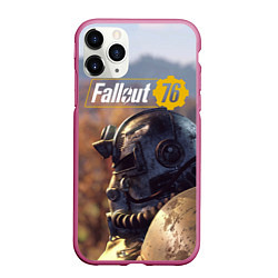 Чехол iPhone 11 Pro матовый Fallout 76