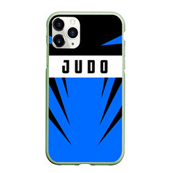 Чехол iPhone 11 Pro матовый Judo Fighter