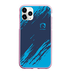 Чехол iPhone 11 Pro матовый Team Liquid: Abstract Style, цвет: 3D-розовый