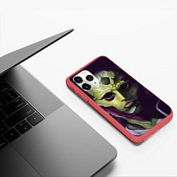 Чехол iPhone 11 Pro матовый Thane Krios, цвет: 3D-красный — фото 2