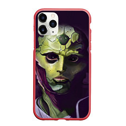 Чехол iPhone 11 Pro матовый Thane Krios, цвет: 3D-красный