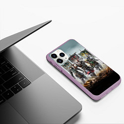 Чехол iPhone 11 Pro матовый For Honor, цвет: 3D-сиреневый — фото 2