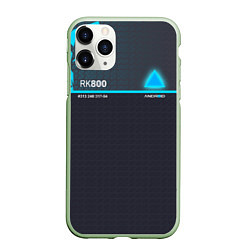 Чехол iPhone 11 Pro матовый Detroit: RK800, цвет: 3D-салатовый