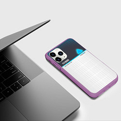 Чехол iPhone 11 Pro матовый Detroit: RK900, цвет: 3D-фиолетовый — фото 2