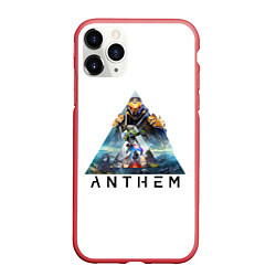 Чехол iPhone 11 Pro матовый ANTHEM Planet, цвет: 3D-красный