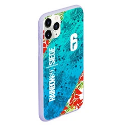 Чехол iPhone 11 Pro матовый Rainbow Six: Sunsplash Pack, цвет: 3D-светло-сиреневый — фото 2