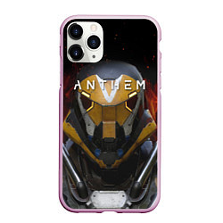 Чехол iPhone 11 Pro матовый ANTHEM Soldier, цвет: 3D-розовый