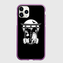 Чехол iPhone 11 Pro матовый Унесённые призраками, цвет: 3D-фиолетовый