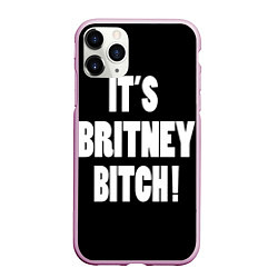 Чехол iPhone 11 Pro матовый It's Britney Bitch, цвет: 3D-розовый