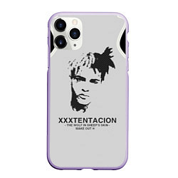 Чехол iPhone 11 Pro матовый XXXTentacion RIP, цвет: 3D-светло-сиреневый