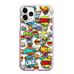 Чехол iPhone 11 Pro матовый Pop art Fashion