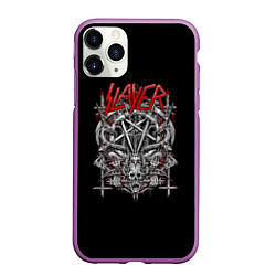 Чехол iPhone 11 Pro матовый Slayer: Hell Goat