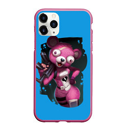 Чехол iPhone 11 Pro матовый Cuddle Team Leader, цвет: 3D-малиновый