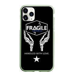 Чехол iPhone 11 Pro матовый Death Stranding: Fragile Express, цвет: 3D-салатовый