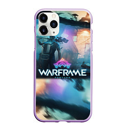 Чехол iPhone 11 Pro матовый WARFRAME FORTUNA, цвет: 3D-сиреневый