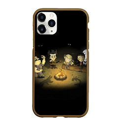 Чехол iPhone 11 Pro матовый Don’t Starve campfire