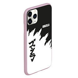 Чехол iPhone 11 Pro матовый Godzilla: Light Style, цвет: 3D-розовый — фото 2