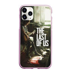 Чехол iPhone 11 Pro матовый The Last of Us: Guitar Music, цвет: 3D-розовый