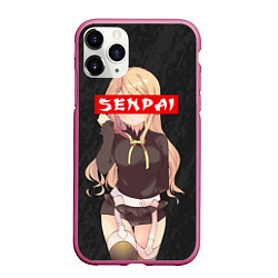 Чехол iPhone 11 Pro матовый Senpai Baby