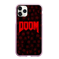 Чехол iPhone 11 Pro матовый DOOM: Hellish signs