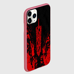 Чехол iPhone 11 Pro матовый Berserk Sword, цвет: 3D-малиновый — фото 2