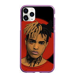 Чехол iPhone 11 Pro матовый XXXTentacion: Red Sun