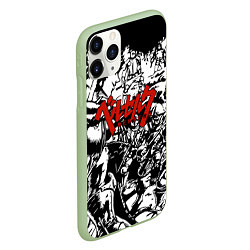 Чехол iPhone 11 Pro матовый Berserk Stories, цвет: 3D-салатовый — фото 2