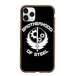 Чехол iPhone 11 Pro матовый Brothood of Steel