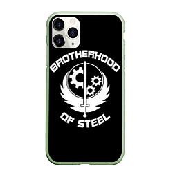 Чехол iPhone 11 Pro матовый Brothood of Steel