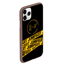 Чехол iPhone 11 Pro матовый Twenty One Pilots: Jumpsuit, цвет: 3D-коричневый — фото 2