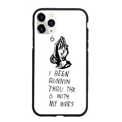 Чехол iPhone 11 Pro матовый Drake - Know yourself, цвет: 3D-черный