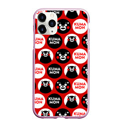 Чехол iPhone 11 Pro матовый Kumamon Pattern