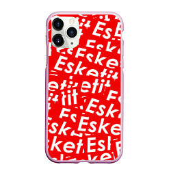 Чехол iPhone 11 Pro матовый Esketit Pattern