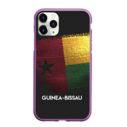 Чехол iPhone 11 Pro матовый Guinea-Bissau Style, цвет: 3D-фиолетовый