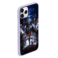 Чехол iPhone 11 Pro матовый Overlord, цвет: 3D-светло-сиреневый — фото 2
