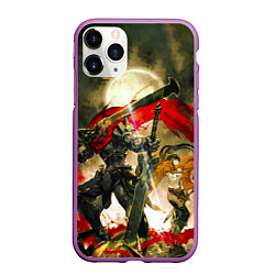 Чехол iPhone 11 Pro матовый Momonga Narberal Gamma, цвет: 3D-фиолетовый