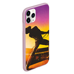 Чехол iPhone 11 Pro матовый Bohemian Rhapsody, цвет: 3D-розовый — фото 2