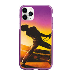 Чехол iPhone 11 Pro матовый Bohemian Rhapsody, цвет: 3D-фиолетовый