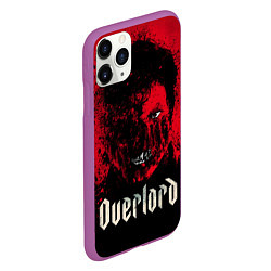 Чехол iPhone 11 Pro матовый Overlord: Red Rage, цвет: 3D-фиолетовый — фото 2