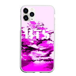 Чехол iPhone 11 Pro матовый BTS: Purple Style, цвет: 3D-белый