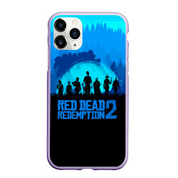 Чехол iPhone 11 Pro матовый RDR 2: Blue Style