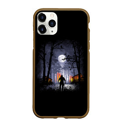 Чехол iPhone 11 Pro матовый RDR 2: Black Cowboy, цвет: 3D-коричневый