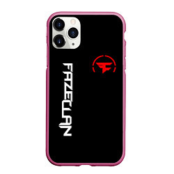 Чехол iPhone 11 Pro матовый FaZe Clan: E-Sports, цвет: 3D-малиновый