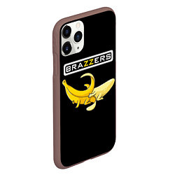 Чехол iPhone 11 Pro матовый Brazzers: Black Banana, цвет: 3D-коричневый — фото 2