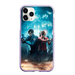 Чехол iPhone 11 Pro матовый Resident Evil 2