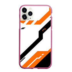 Чехол iPhone 11 Pro матовый CS:GO Asiimov Light