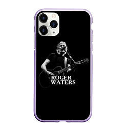 Чехол iPhone 11 Pro матовый Roger Waters, цвет: 3D-светло-сиреневый