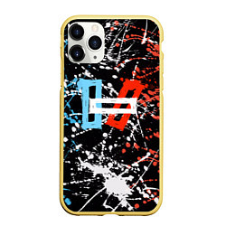 Чехол iPhone 11 Pro матовый Twenty One Pilots: Polarize, цвет: 3D-желтый