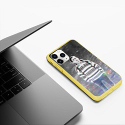 Чехол iPhone 11 Pro матовый Тима Белорусских, цвет: 3D-желтый — фото 2